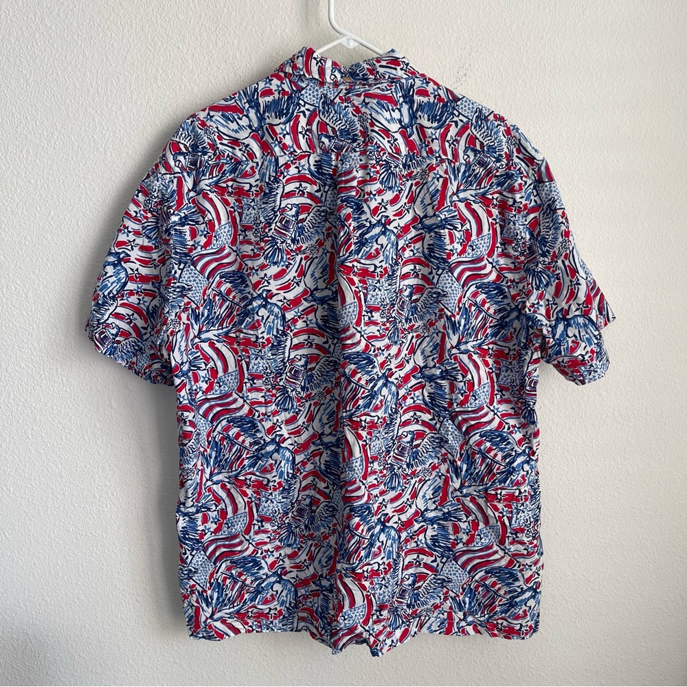 Chubbies The Nutter Short Sleeve Popover Usa Shirt - image 5